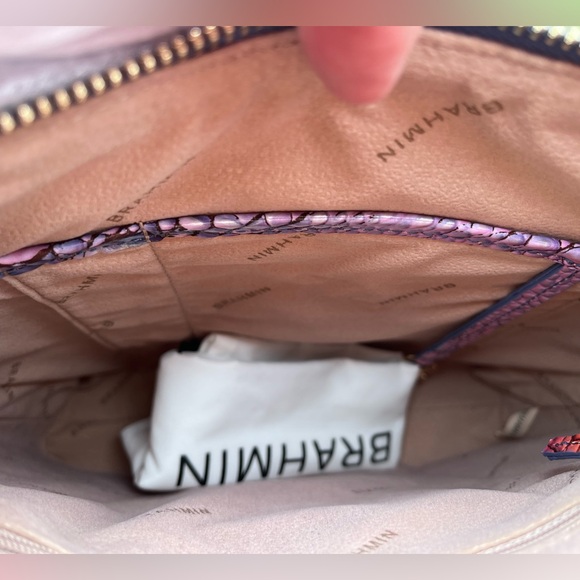 NWT Brahmin Katie DREAMER Ombre Allover Crossbody - Picture 9 of 11